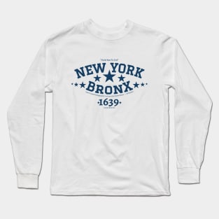 New York Bronx 'Yield to the Evil' Logo Shirt - Urban Streetwear Collection Long Sleeve T-Shirt